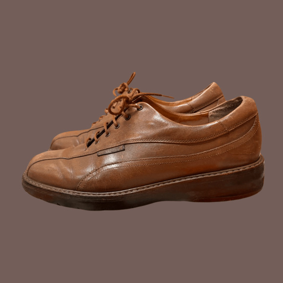 Mephisto Leather Oxfords | Brown Air Relax | Size 10 | Vintage - Picture 1 of 7